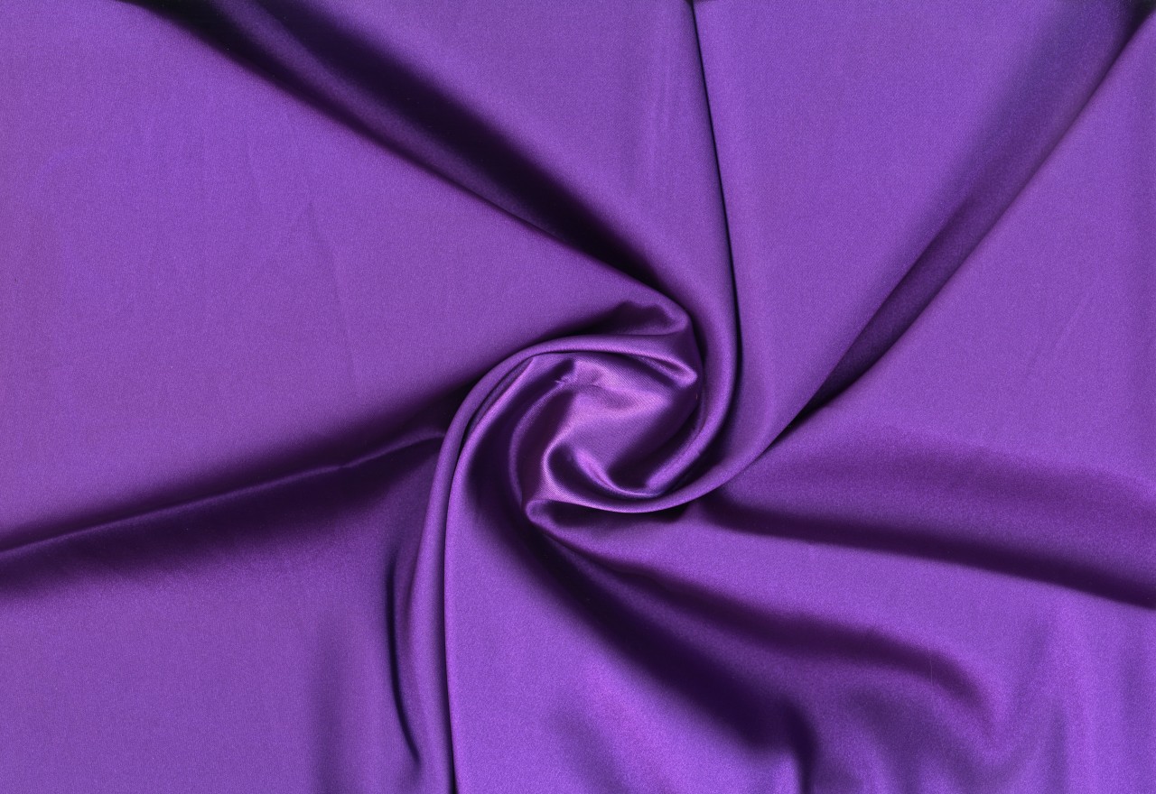 Stretch Poly Satin Fabric by the Yard – Mocha – 57/58″ – 2-Way Stretch