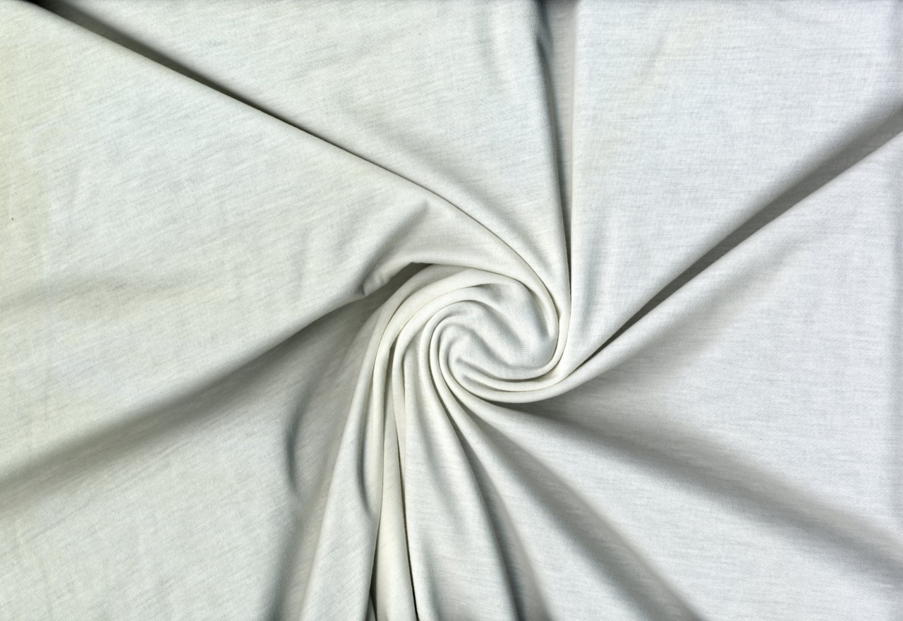 Poly Spun Jersey Fabric by the Yard 100% Polyester Knit 2-Way Stretch 140 GSM