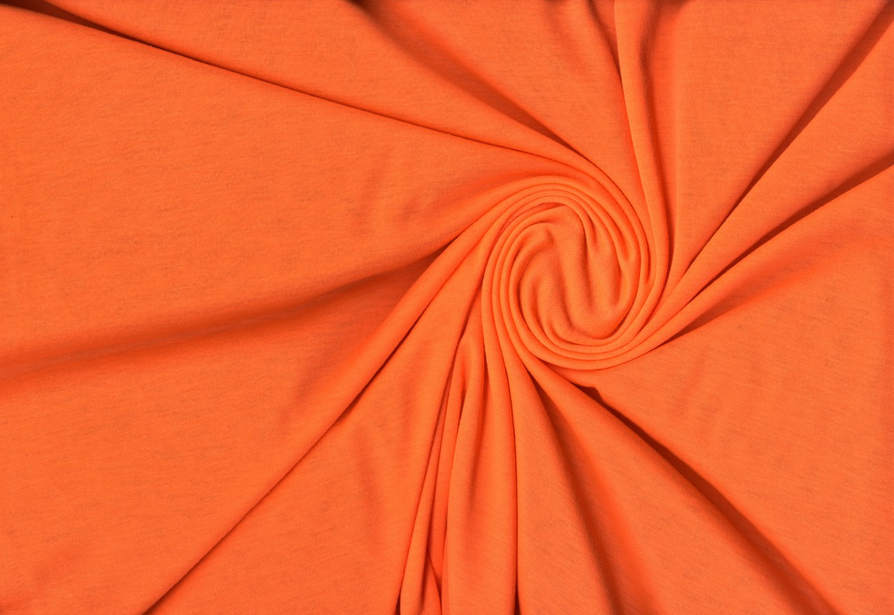 Poly Spun Jersey Fabric by the Yard — Soft 2-Way Stretch, 3 Colors