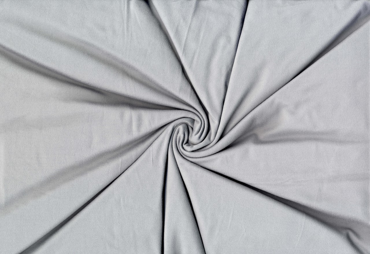 DTY Double Brushed Jersey Knit Fabric by the Yard 4-Way Stretch Poly Spandex