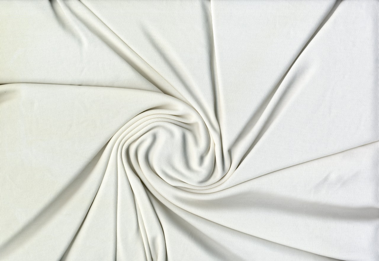 Suave 1×1 Rib Fabric by the Yard — Medium Weight, 4-Way Stretch, 54/56″