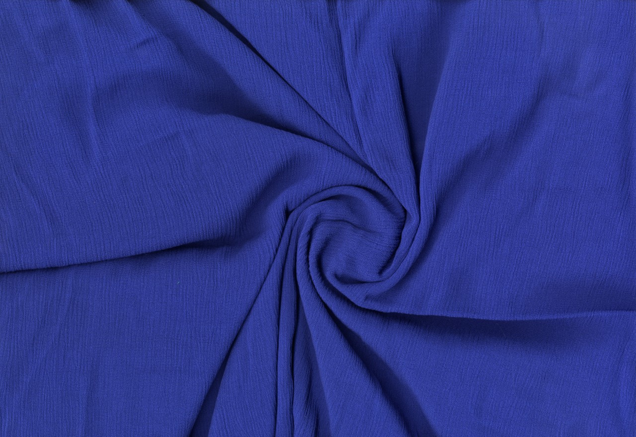 Rayon Crepon Fabric by the Yard — Ruby, Lightweight, 2-Way Stretch