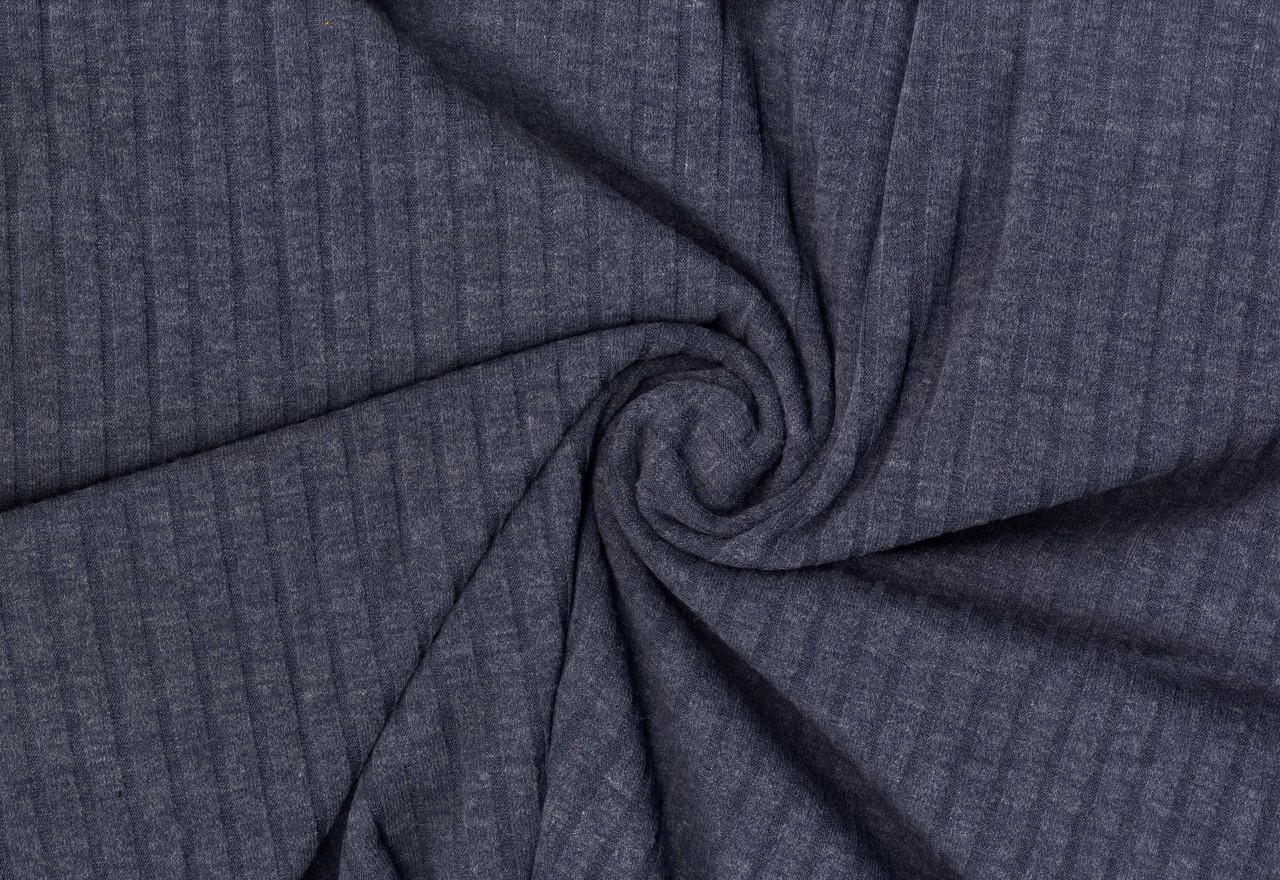 Mohair Rib Knit Fabric by the Yard — 6 Colors, 4-Way Stretch, 58″