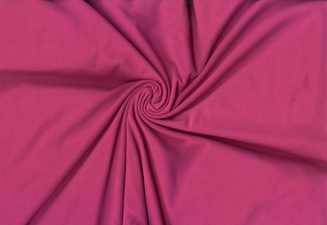 Power Brushed Jersey Fabric by the Yard 4-Way Stretch 250 GSM Poly Spandex Knit