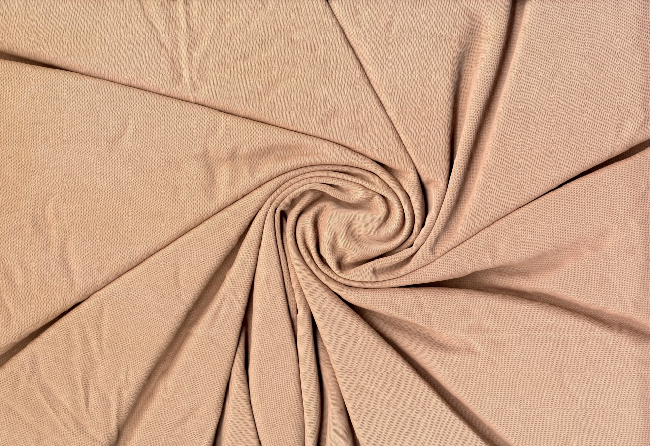 Manhattan Satin Knit Fabric by the Yard 4-Way Stretch 100% Polyester 160 GSM