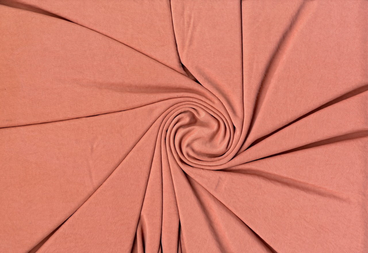 Manhattan Satin Knit Fabric by the Yard 4-Way Stretch 100% Polyester 160 GSM