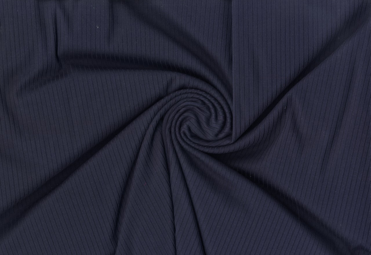Colorado Rib Knit Fabric by the Yard 4-Way Stretch 270 GSM Poly Rayon Spandex