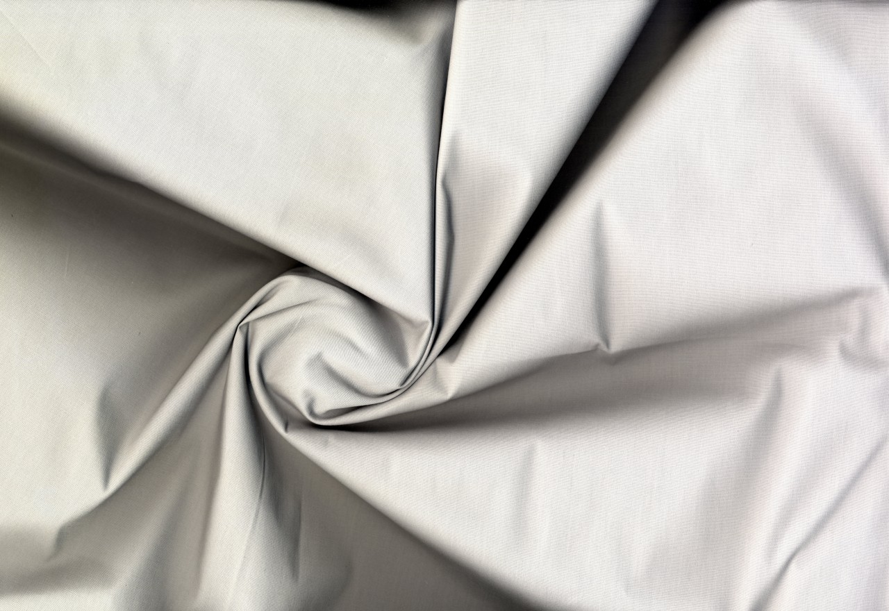 Cotton Stretch Poplin Fabric by the Yard 97% Cotton 3% Spandex Woven Dress Skirt